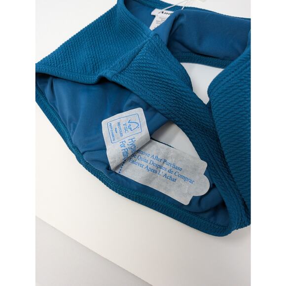 Andie Swim Bikini Bottom Azur Ripple Texture XS - Picture 5 of 5